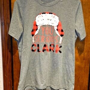 Christmas T-Shirt Shirt Sleeve Size Medium Are You Serious Clark? National...